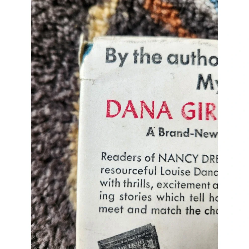 1959 Nancy Drew‎ The Password to Larkspur Lane HC w/ Dust Jacket Blue Tweed VG